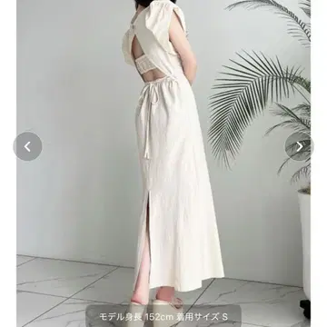 RESEXXY 백리본 머메이드 원피스