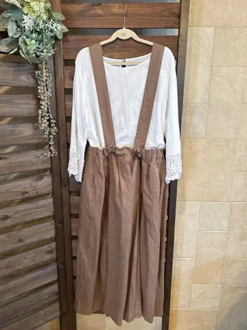 Lintu Laulu 린투라울 린넨 100% 가을 컬러 스커트