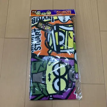 미니언 롱 페이스 타월 약 34x100cm