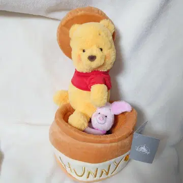 푸우 & 레트 봉제 인형 HONEY DAY 디즈니 스토어.jp 한정판