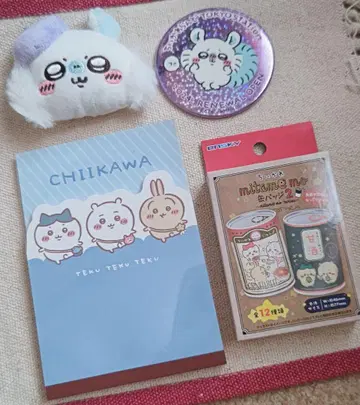 치이카와 굿즈 세트 모몽가