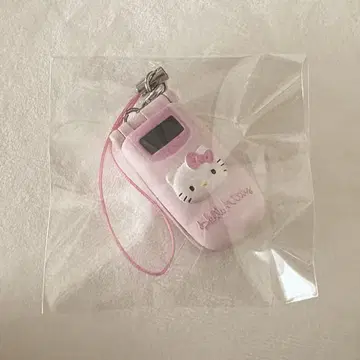 헬로키티 두근두근 헤이세이 코갸루 시크릿 스트랩 폴더폰
