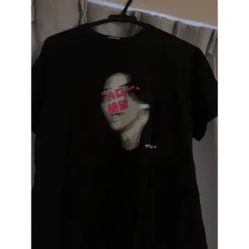 마카로니 연필 하로 절망 T셔츠 m 사이즈
