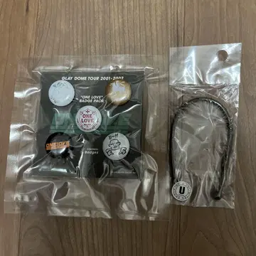 GLAY DOME TOUR 2001-2002 배지 세트