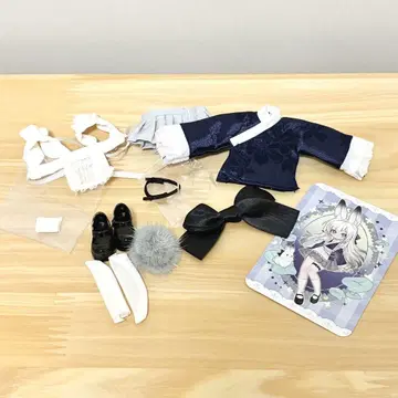 새상품 불가 식용 인형 월비시간 청하 아웃핏 세트