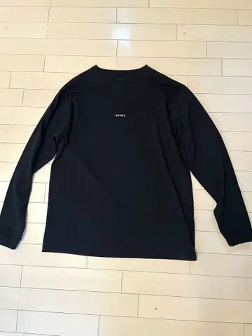 BEAMS 블랙 긴팔 티셔츠 L