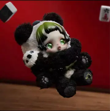 스컬팬더 skullpanda lazy panda