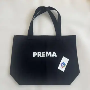 후지이 카제 PREMA 블랙 토트백 스티커 포함