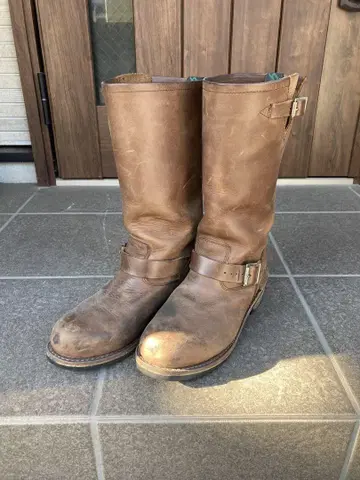 겟타 그립 엔지니어 부츠 브라운 26cm UK7