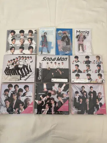 Snow Man CD 앨범 세트 / 아크릴 스탠드 (사쿠마 다이스케)