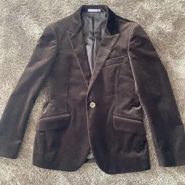 폴 스미스 다크 브라운 벨벳 자켓 M