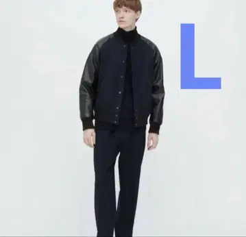 유니클로 스타디움 점퍼 바시티 자켓