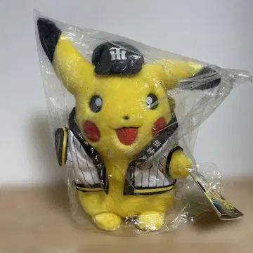 한신 타이거즈 기념 포켓몬 AG 봉제 인형 피카츄 유니폼 야구 택