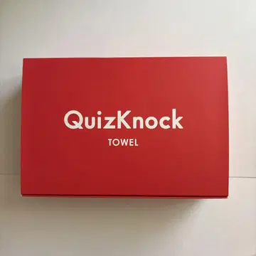 QuizKnock 타월 박스 포함