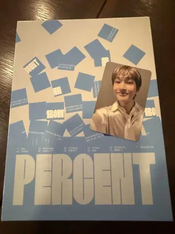 ONEW PERCENT 도쿄 리리이베 구매 트레이딩 카드 포함