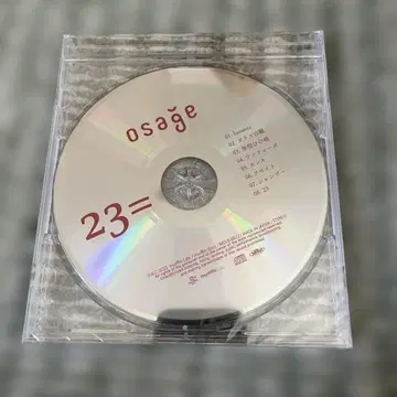osage 23= 미개봉 새상품 라이브 회장 한정판