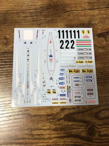 1/20 데칼 페라리 312T