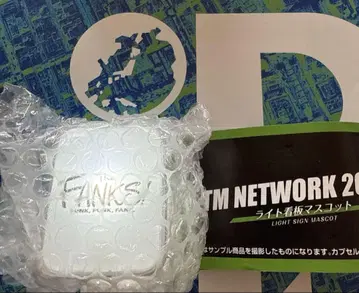 TM NETWORK 2025 IP 가챠 라이트 간판 마스코트 FANKS!