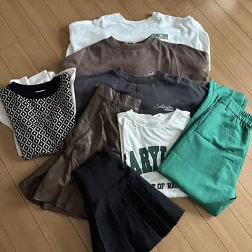 잉그 INGNI 트레이닝복 팬츠 니트 상의 묶음 세트 가을/겨울