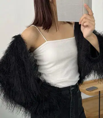 완판템 카프리슈 마쥬 프린지 풀오버 가디건