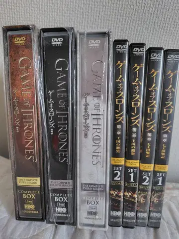 게임 오브 스론즈 Game of Thrones DVD 1~5