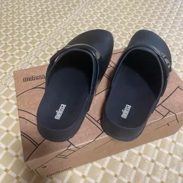 멜리사 melissa MELISSA COZY CLOG AD BLACK