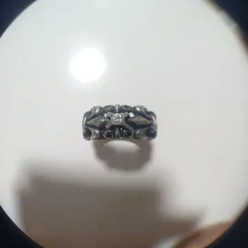 실버 925 장식 반지