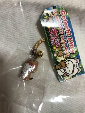 hello kitty 헬로키티 지역 한정 매달 스트랩 아기 곰 가족