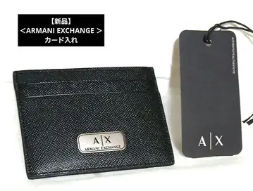 [ 새상품 ] ARMANI EXCHANGE 블랙 카드 케이스