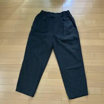 80s~90s 울 100% 다크 그레이 슬랙스 34 캐나다제