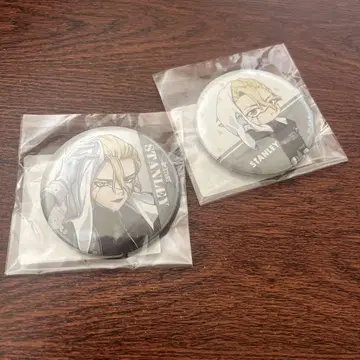 최저가 Dr.STONE DMM 스크래치 E상 캔뱃지 스탠리 세트