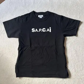 A.P.C. sacai S.A.P.C.A.i 셔츠 M 블랙