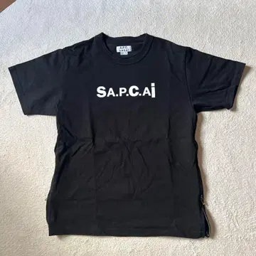 A.P.C. sacai S.A.P.C.A.i 셔츠 M 블랙