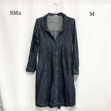 0406 SM2 데님 셔츠 원피스 M 사이즈