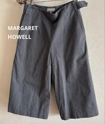 MARGARET HOWELL 그레이 가우초 팬츠