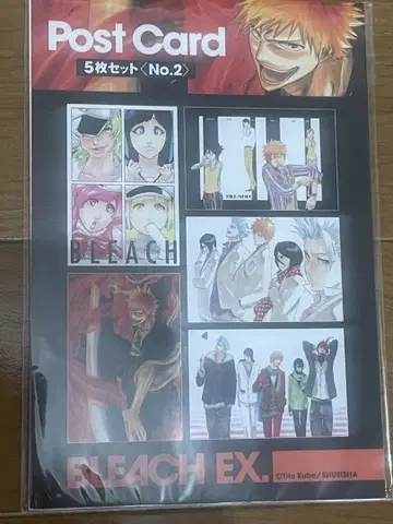 BLEACH 엽서 5장 세트 No.2