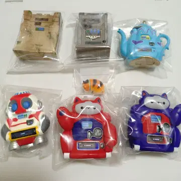 디즈니 미니어처 피규어 컬렉션 자동판매기 컴프 세트