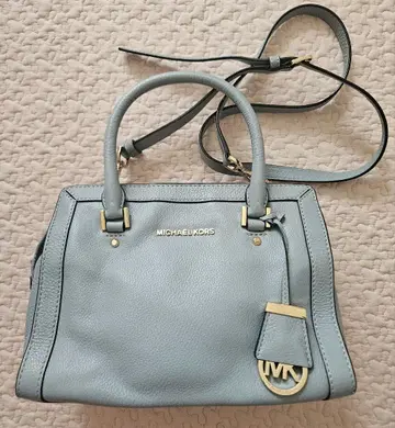 MICHAEL KORS 라이트 블루 숄더백