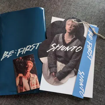 BE:FIRST 소라 SHUNTO 포토 카드 택 스티커 세트