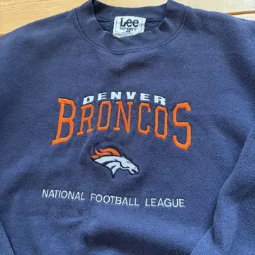 Lee DENVER BRONCOS 네이비 맨투맨