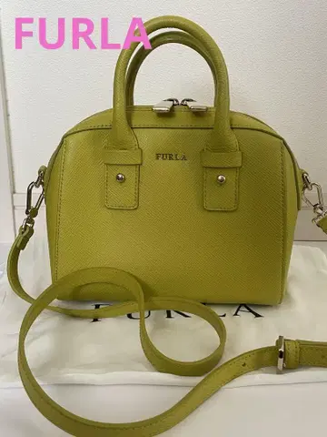 FURLA 핸드백 숄더백 라임 그린 훌라