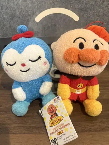 호빵맨 코킨쨩 봉제 인형 세트