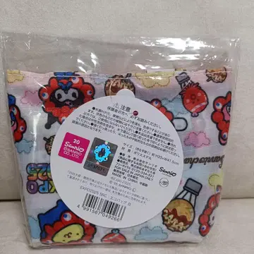 [미사용 새상품] 오사카 만박 산리오 콜라보 에코백 화이트
