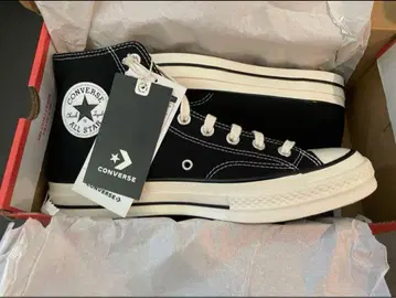 미사용 새상품 ct70 컨버스 척테일러 블랙 US8.5