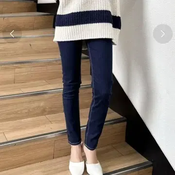 GYDA 하이웨스트 원워시 스키니 데님