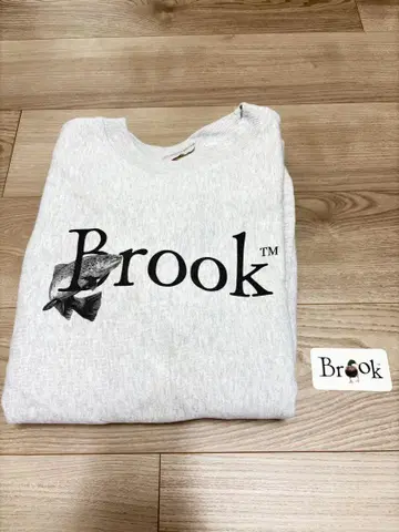 Brook 맨투맨 그레이