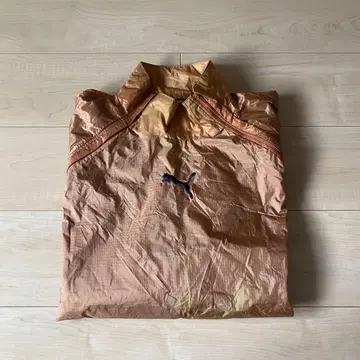 [ PUMA ] 오렌지 나일론 자켓 L-O 아웃도어 골프