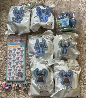 52toys 스티치 묶음 판매 모자 꽁지 씰 포함