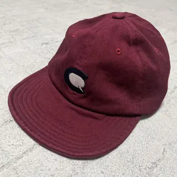 CAHLUMN Cotton Twill 6 Panel Cap 'C' 보르도