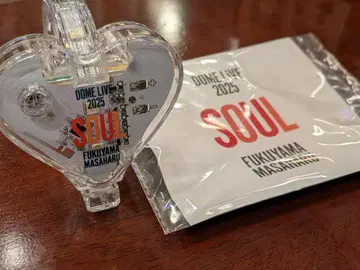 후쿠야마 마사히로 DOME LIVE 2025 SOUL 싱글 라이트 뱅글
